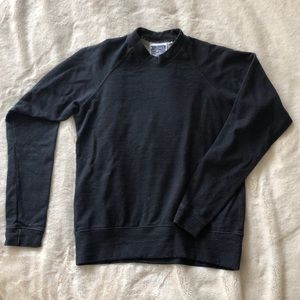 Jungmaven Navy Blue Sierra Raglan Sweatshirt XS